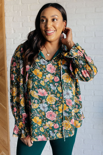 Ideal Ideas Floral Blouse