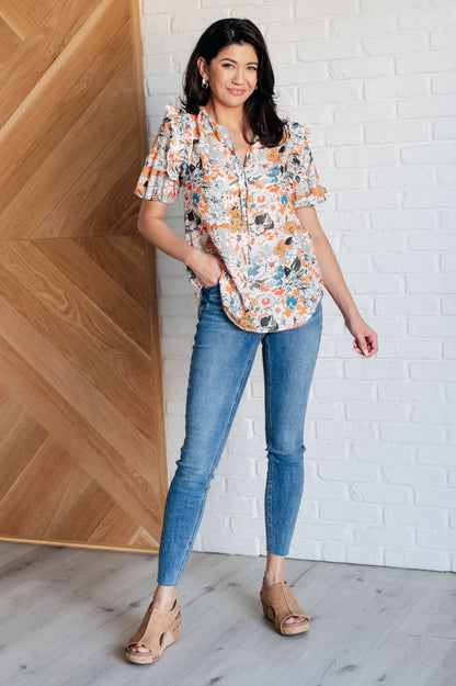 It's Intuitive Floral Blouse