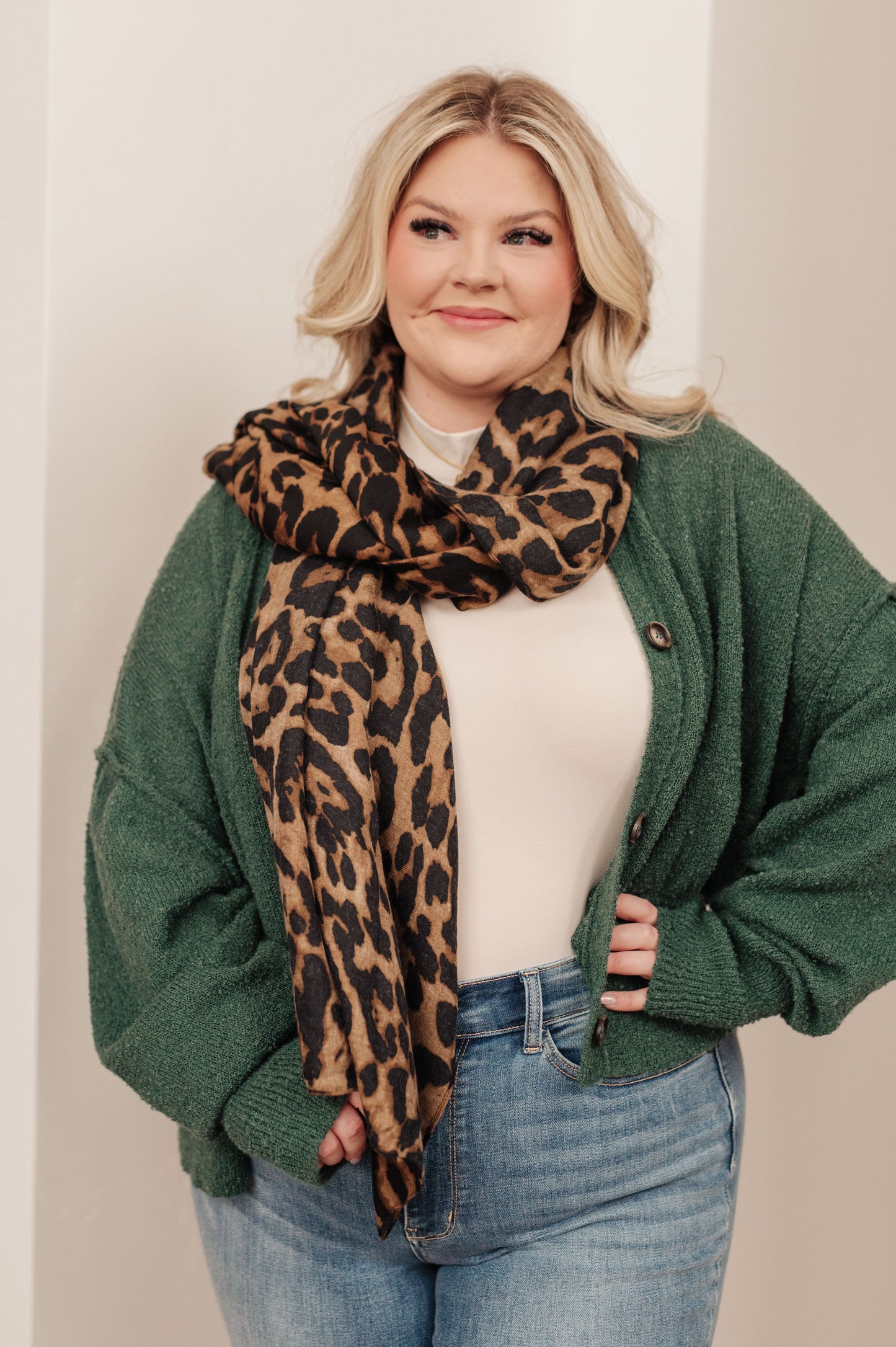 Lovely Leopard Scarf