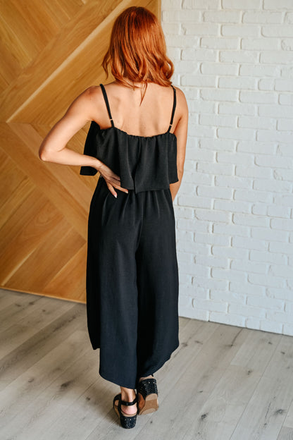 When All is Said and Done Spaghetti Strap Jumpsuit - Lavender Life Boutique -  -  - #tag1# - #tag2# - #tag3# - #tag4#